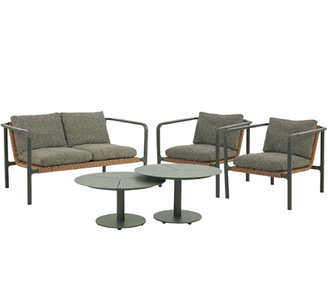 Looms Rattan Garten Möbel Pforzheim - Rattan Lounge Motty