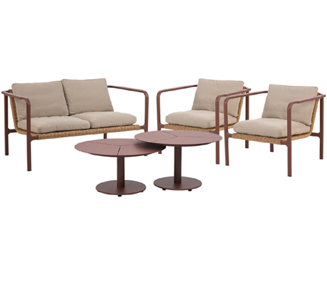 Looms Rattan Garten Möbel Pforzheim - Rattan Lounge Motty