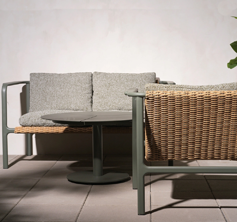 Looms Rattan Garten Möbel Pforzheim - Rattan Lounge Motty