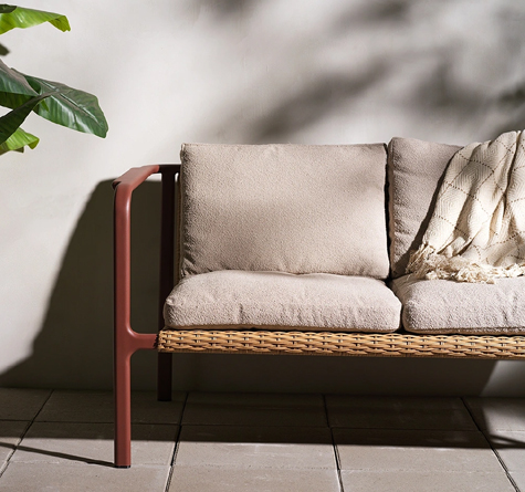 Looms Rattan Garten Möbel Pforzheim - Rattan Lounge Motty