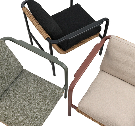 Looms Rattan Garten Möbel Pforzheim - Rattan Lounge Motty