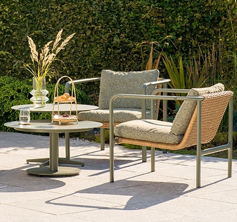 Looms Rattan Garten Möbel Pforzheim - Rattan Lounge Motty