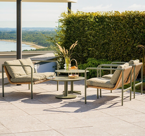 Looms Rattan Garten Möbel Pforzheim - Rattan Lounge Motty