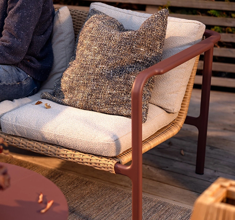 Looms Rattan Garten Möbel Pforzheim - Rattan Lounge Motty