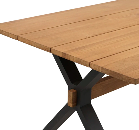 Looms Teakholz Gartenmöbel Pforzheim - Outdoor Teak Tisch Mark