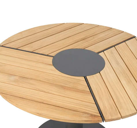 Looms Teakholz Gartenmöbel Pforzheim - Outdoor Teak Tisch Peace wood