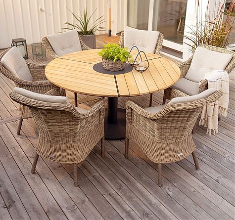 Looms Rattan Möbel Pforzheim - Korbsessel Lenora