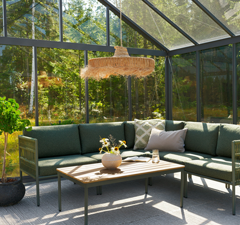 Looms Rope Gartenmöbel Pforzheim - Rope Ecksofa Reno