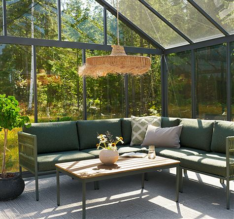 Looms Rope Gartenmöbel Pforzheim - Rope Ecksofa Reno