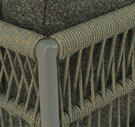 Looms Rope Gartenmöbel Pforzheim - Rope Ecksofa Reno