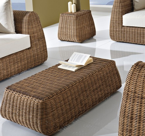 Looms Rattan Gartenmöbel Pforzheim - Rattan Lounge Cactus