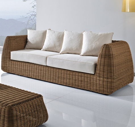 Looms Rattan Gartenmöbel Pforzheim - Rattan Lounge Cactus