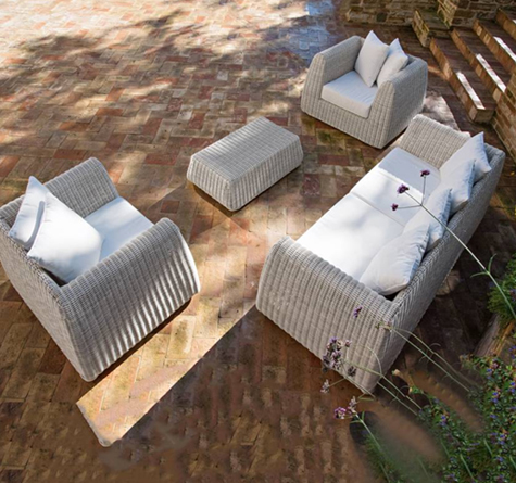 Looms Rattan Gartenmöbel Pforzheim - Rattan Lounge Cactus